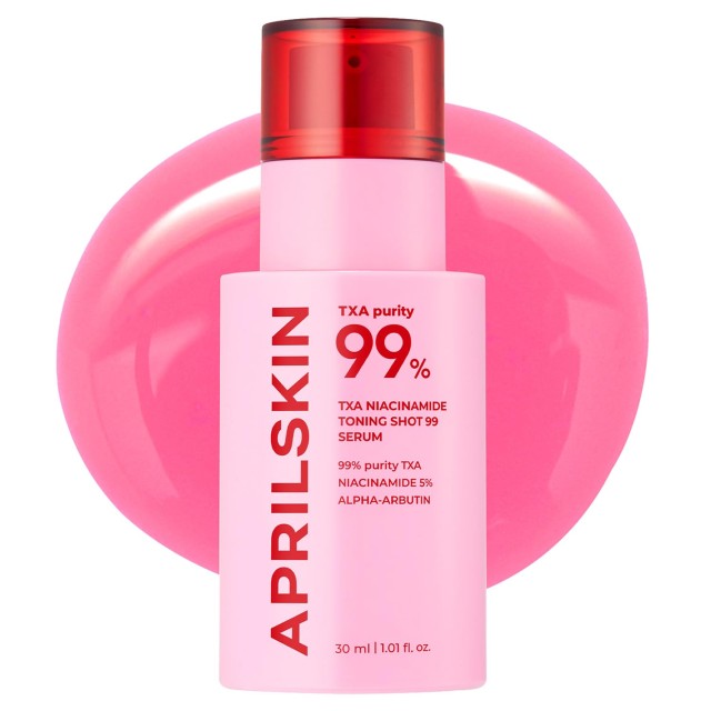 APRILSKIN TXA Niacinamide Toning Shot 99 Serum- Όρος με Νανοβελόνες , Νιασιναμίδη και Τρανεξαμικό για λαμψη 30ml