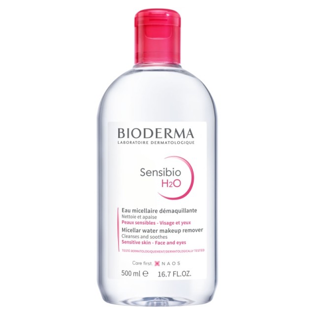 Bioderma Sensibio H2O Νερό Kαθαρισμού Micellaire - Ντεμακιγιάζ 500ml