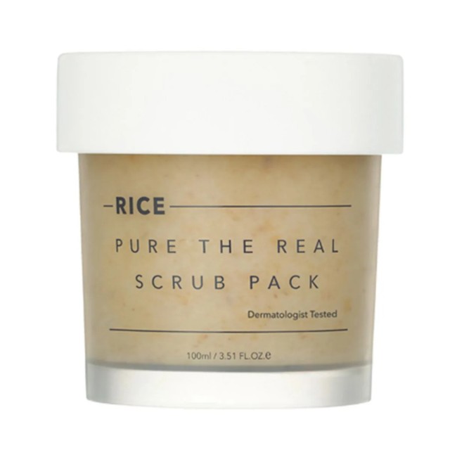 Thank You Farmer Rice Pure The Real Scrub Pack 100 ml