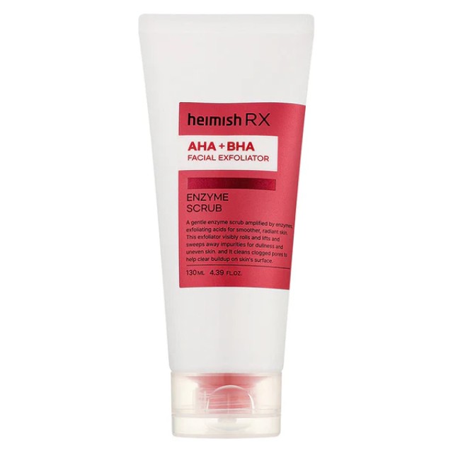 Heimish RX AHA+BHA Facial Exfoliator Enzyme Scrub,130ml