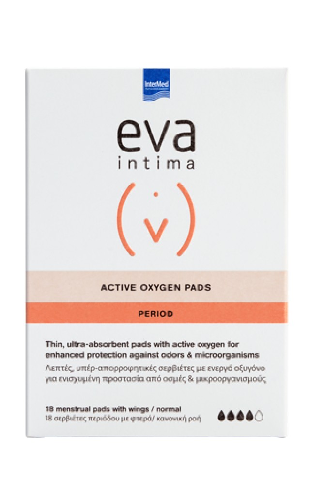 InterMed Eva Intima Active Oxygen Pads 18 pads