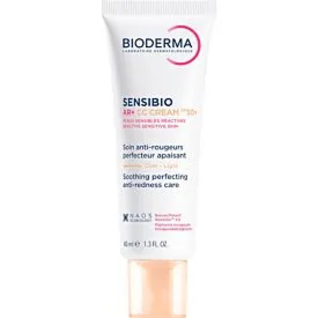 Bioderma Sensibio AR+ CC Cream Διορθωτική Κρέμα CC για δέρμα με αγγεία SPF50