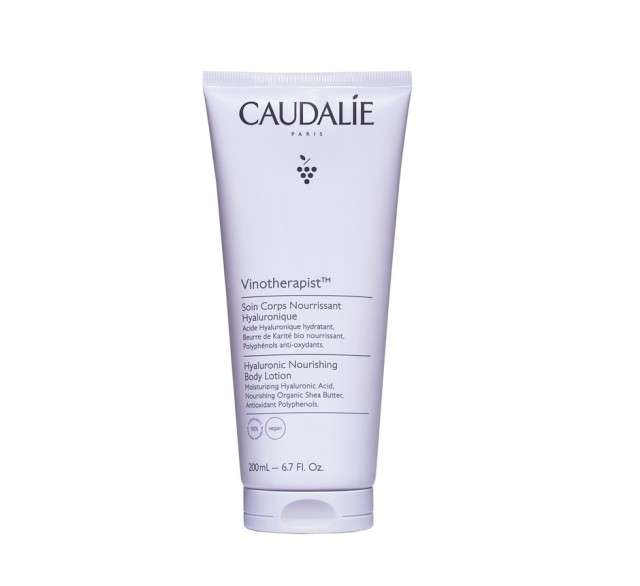 Caudalie Vinotherapist Hyaluronic Nourishing Body Lotion Ενυδατική Λοσιόν Σώματος για Κανονικές-Ξηρές Επιδερμίδες, 200ml