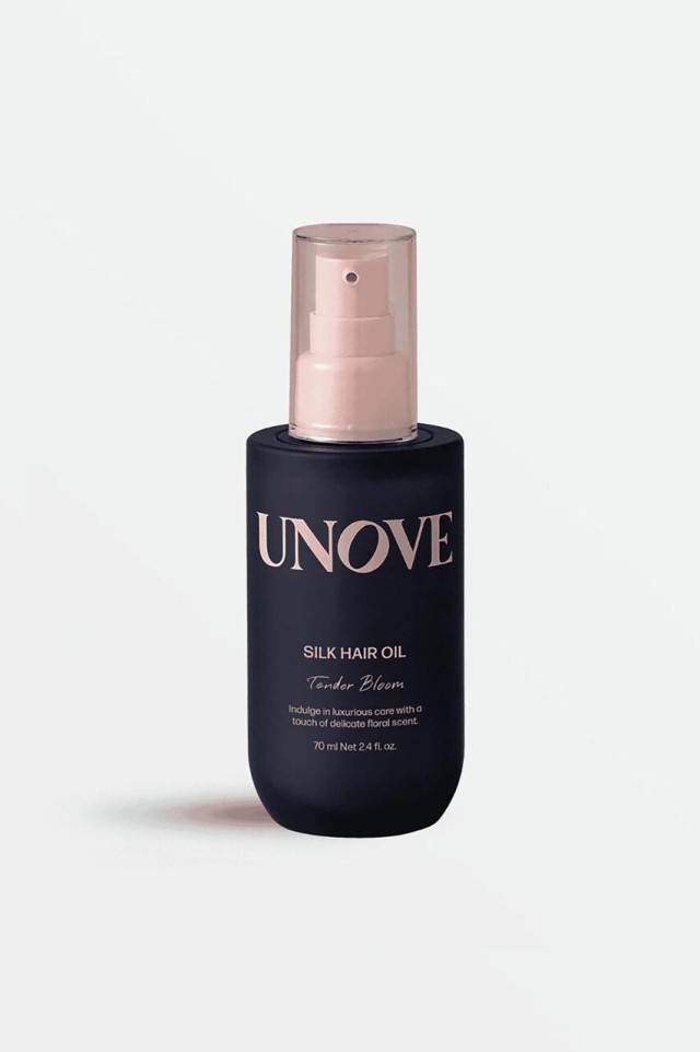 UNOVE Silk Hair Oil- Serum μαλλιών λείανσης και θρέψης 70ml