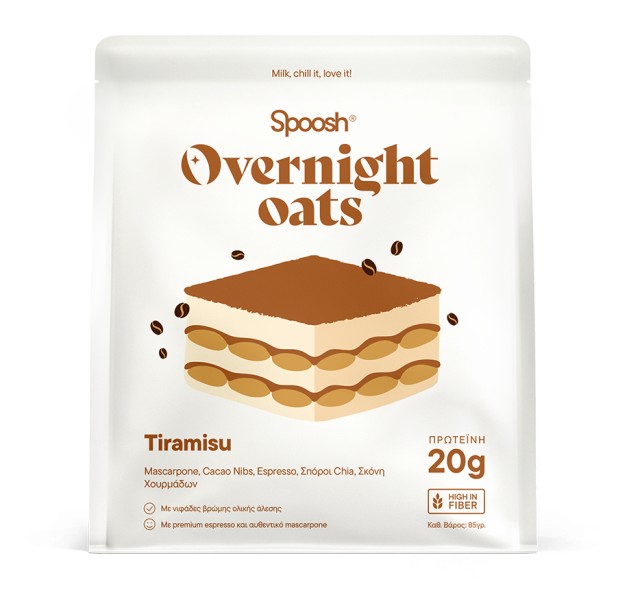 Spoosh Overnight Oats Tiramisu 20g