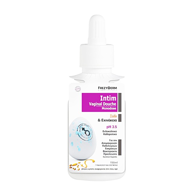 Frezyderm Intim Vaginal Douche Monodose pH 3.5 Ενδοκολπικό Καθαριστικό με Ξύδι & Εχινάκεια 150ml