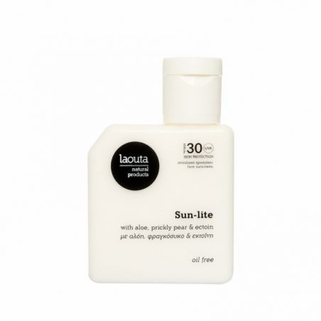 Laouta Sun-lite Αντηλιακό Προσώπου - Oil Free SPF30,50ml