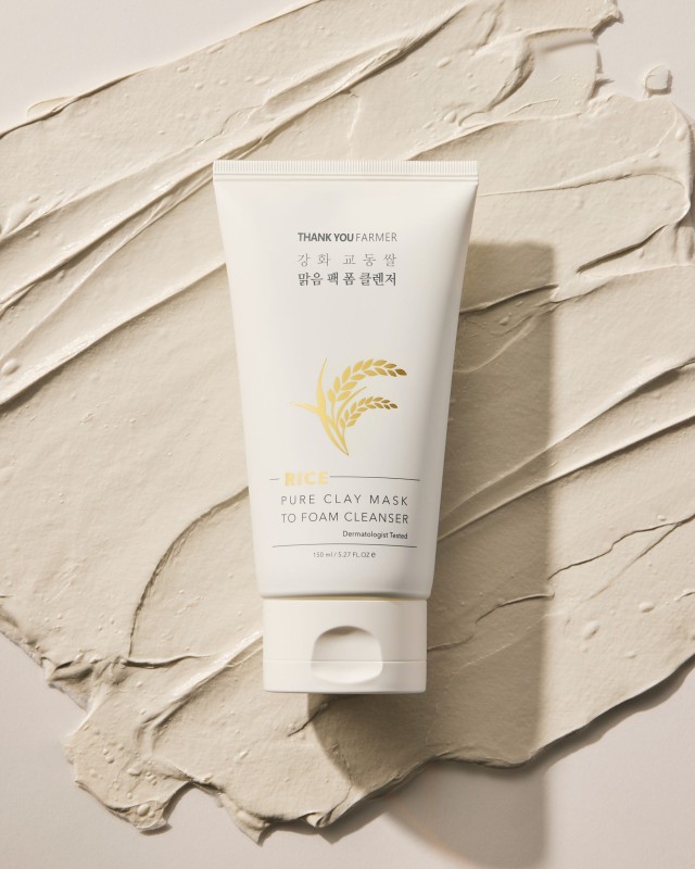 Thank You Farmer Rice Pure Mask to Foam Cleanser 150ml
