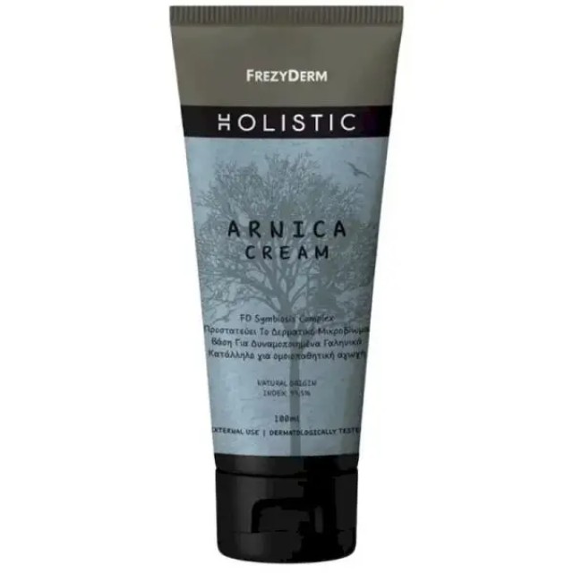 Frezyderm Holistic Arnica Cream, Ανακουφιστική Κρέμα με Άρνικα για Τραυματισμούς & Μυϊκούς Πόνους 100ml