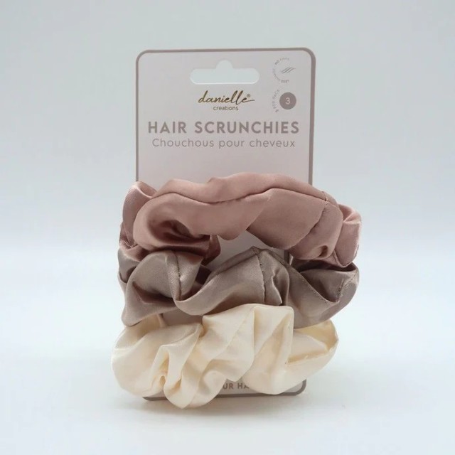 Satin Scrunchies 3 Pieces