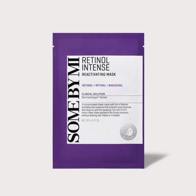 Some By Mi - Retinol Intense Reactivating Mask – Μάσκα με ρετινόλη, ρετινάλη & bakuchiol