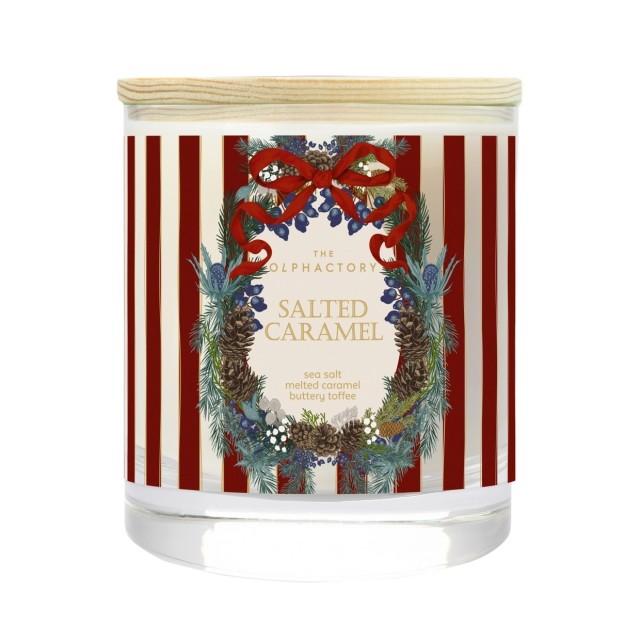 Ambientair Salted Caramel Φυτικό αρωματικό κερί 200gr, 25 Special Edt .