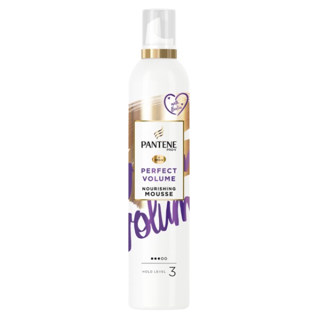 Pantene Pro-V Perfect Volume Nourishing Mousse Αφρός Μαλλιών για Τέλειο Όγκο & Προστασία από τη Θερμότητα, 200ml