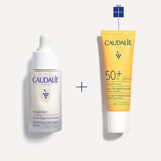 Caudalie Vinoperfect Radiance Serum Complexion Correcting Ορός Προσώπου για Λάμψη & Πανάδες 30ml + ΔΩΡΟ Vinosun Protect SPF50+ High Protection Fluid 20ml