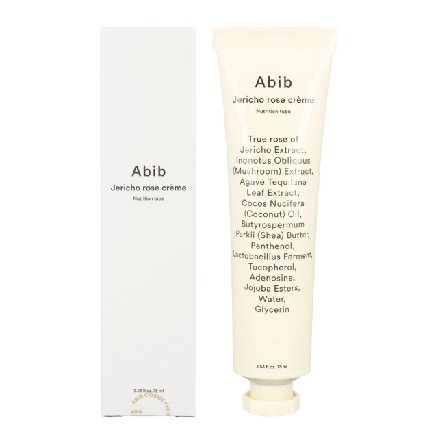 Abib  Jericho Rose Crème Nutrition Tube 75ml-Πλούσια κρέμα επαναφοράς της επιδερμίδας 75μλ