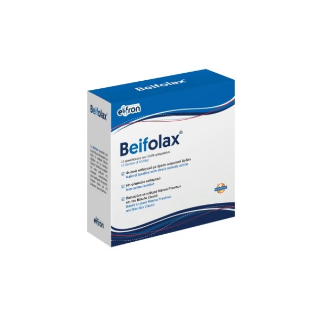 Eifron Beifolax Φυσικό Καθαρτικό 12 φακελίσκοι