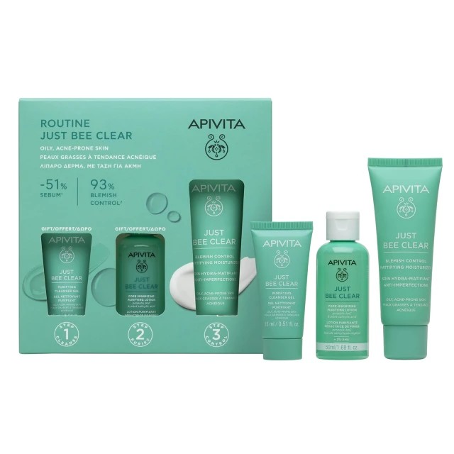 APIVITA ROUTINE FOR OILY ACNE-PRONE SKIN